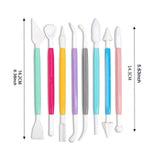 Maxbell 15Pcs Pottery Tools Polymer Clay Art Tools Set for Shaping Sculpting Polymer
