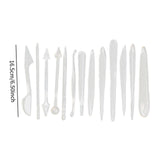 Maxbell 13 Pieces Clay Modeling Tools Set Pottery Tool for Building Shaping Supplies