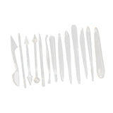 Maxbell 13 Pieces Clay Modeling Tools Set Pottery Tool for Building Shaping Supplies