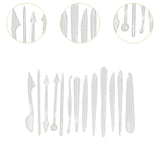 Maxbell 13 Pieces Clay Modeling Tools Set Pottery Tool for Building Shaping Supplies