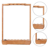 Maxbell Calligraphy Brush Holder Wooden Elegant Organizer for Study Room Office Home