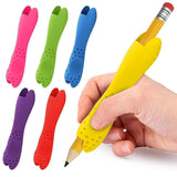 Maxbell 6Pcs Silicone Pen Grips Pencil Holders Grips for Writing Student Handwriting