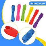 Maxbell 6Pcs Silicone Pen Grips Pencil Holders Grips for Writing Student Handwriting