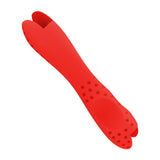 Maxbell Silicone Pen Grip Practical Pencil Holder Grip for Toddler Sketching Student Red