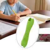 Maxbell Silicone Pen Grip Practical Pencil Holder Grip for Toddler Sketching Student Green