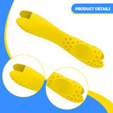 Maxbell Silicone Pen Grip Practical Pencil Holder Grip for Toddler Sketching Student Yellow