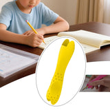 Maxbell Silicone Pen Grip Practical Pencil Holder Grip for Toddler Sketching Student Yellow