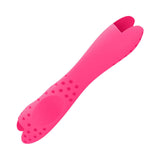 Maxbell Silicone Pen Grip Practical Pencil Holder Grip for Toddler Sketching Student Rose Red