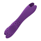 Maxbell Silicone Pen Grip Practical Pencil Holder Grip for Toddler Sketching Student Purple