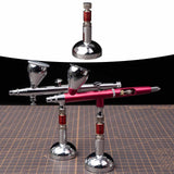 Maxbell Airbrush Display Holder Station Base Metal Lightweight Stable Sturdy Bracket