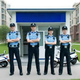 Maxbell 4x Mini Community Police Officer Figure Dioramas Mini Architectural Figurine