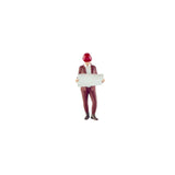 Maxbell 4Pcs 1:64 Construction Worker Figurine Resin for DIY Scene Photo Props Decor