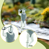 Maxbell 1/64 Scale Model Figure Hand Painted Resin Realistic Mini Fencing Doll Model Defense Grey