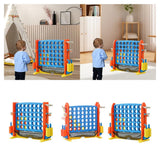 Maxbell Four in A Row Game Rings Toss Travel Family Board Game for Home Indoor Party castle