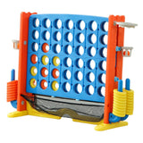 Maxbell Four in A Row Game Rings Toss Travel Family Board Game for Home Indoor Party castle