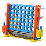 Maxbell Four in A Row Game Rings Toss Travel Family Board Game for Home Indoor Party castle