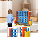 Maxbell Four in A Row Game Rings Toss Travel Family Board Game for Home Indoor Party castle