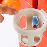 Maxbell Four in A Row Game Rings Toss Travel Family Board Game for Home Indoor Party house