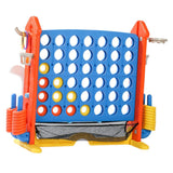 Maxbell Four in A Row Game Rings Toss Travel Family Board Game for Home Indoor Party house