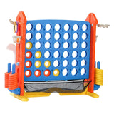 Maxbell Four in A Row Game Rings Toss Travel Family Board Game for Home Indoor Party house