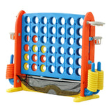 Maxbell Four in A Row Game Rings Toss Travel Family Board Game for Home Indoor Party Rocket