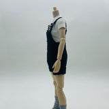 Maxbell 1/6 Scale Bib Overalls and Top Bib Shortalls for 12" Action Figures Dress up