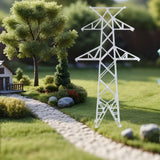 Maxbell 1:160 Power Tower Model Multifunctional Sand Table Decor Landscaping Scenery