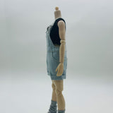 Maxbell 1/6 Scale Bib Overalls and Top Bib Shortalls for 12" Action Figures Dress up