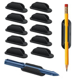 Maxbell Pen Holder for Clipboard Sturdy Lightweight Pen Clip for Gift Home Classroom Black