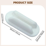 Maxbell Pen Holder for Clipboard Sturdy Lightweight Pen Clip for Gift Home Classroom White