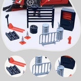 Maxbell 13x 1/64 Scale Car Repair Tools Models Collectible Gift Mini Repairing Tools