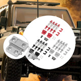 Maxbell 1/12 RC Car Shock Absorber Kit RC Vehicle Accessories for MN82 MN82S MN82Pro Red