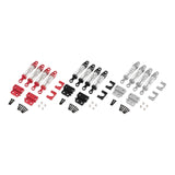 Maxbell 1/12 RC Car Shock Absorber Kit RC Vehicle Accessories for MN82 MN82S MN82Pro Red