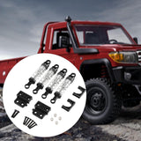Maxbell 1/12 RC Car Shock Absorber Kit RC Vehicle Accessories for MN82 MN82S MN82Pro Black