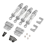 Maxbell 1/12 RC Car Shock Absorber Kit RC Vehicle Accessories for MN82 MN82S MN82Pro Silver