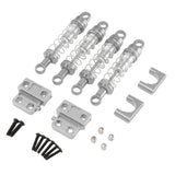Maxbell 1/12 RC Car Shock Absorber Kit RC Vehicle Accessories for MN82 MN82S MN82Pro Silver