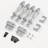 Maxbell 1/12 RC Car Shock Absorber Kit RC Vehicle Accessories for MN82 MN82S MN82Pro Silver