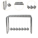 Maxbell Newton's Cradle Pendulum Balls Versatile for Art Work Gifts Swinging Desktop