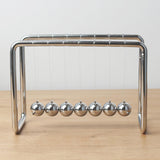 Maxbell Newton's Cradle Pendulum Balls Versatile for Art Work Gifts Swinging Desktop