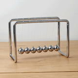 Maxbell Newton's Cradle Pendulum Balls Versatile for Art Work Gifts Swinging Desktop