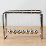 Maxbell Newton's Cradle Pendulum Balls Versatile for Art Work Gifts Swinging Desktop