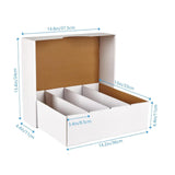 Maxbell Sorting Tray Box Card Collector Box for Sport Cards Hockey Cards Collectible