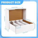 Maxbell Sorting Tray Box Card Collector Box for Sport Cards Hockey Cards Collectible