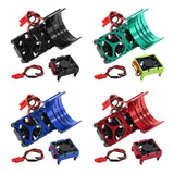 Maxbell 3340 RC Cooling Fan Repair 540 Heat Sink Motor Fan for Vxl-3S Blue