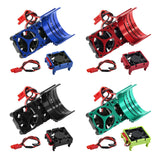 Maxbell 3340 RC Cooling Fan Repair 540 Heat Sink Motor Fan for Vxl-3S Blue