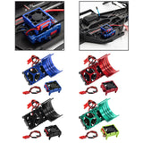 Maxbell 3340 RC Cooling Fan Repair 540 Heat Sink Motor Fan for Vxl-3S Blue