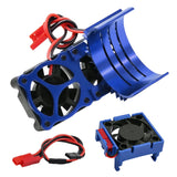 Maxbell 3340 RC Cooling Fan Repair 540 Heat Sink Motor Fan for Vxl-3S Blue