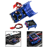 Maxbell 3340 RC Cooling Fan Repair 540 Heat Sink Motor Fan for Vxl-3S Blue