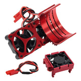 Maxbell 3340 RC Cooling Fan Repair 540 Heat Sink Motor Fan for Vxl-3S Red