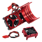 Maxbell 3340 RC Cooling Fan Repair 540 Heat Sink Motor Fan for Vxl-3S Red